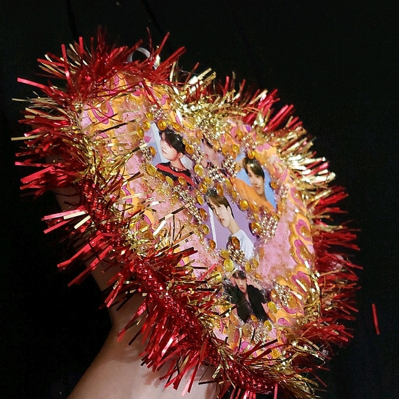 BTS J-Hope Heart Hanging Holiday Decoration - Picture 3 of 7